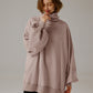 Oversize Sweatshirt mit Rollkragen - Eleganter Komfort 