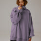 Oversize Sweatshirt mit Rollkragen - Eleganter Komfort 