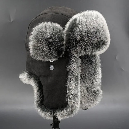 Szykowne ciepło: czapka męska Ushanka